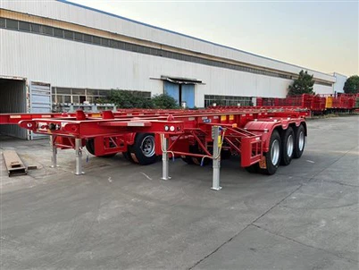 20ft Skeleton Container Semi Trailer