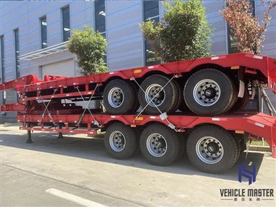 Ρυμουλκούμενο φορτηγού χαμηλού κρεβατιού προς πώληση